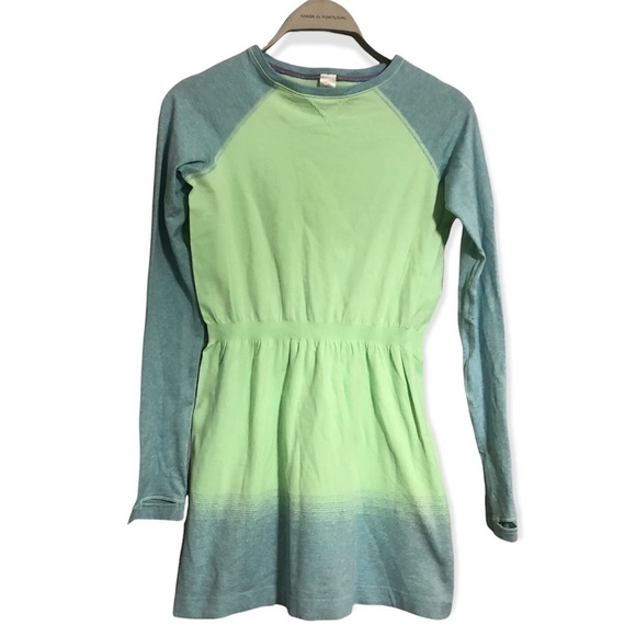Ivivva Lululemon Officially Awesome Ombré green blue Dress - Picture 1 of 9